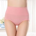 Ultra-Thin High Waist Women'S Briefs Comfortable Cotton Shapingabdomen Slimming Underwear Women Seamless Panties S/M/L/Xl. 