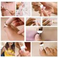 Rechargeable Portable Nail Art Drill Machine With Light and 5 Bits. 
