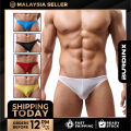 Ice Silk Seamless Men Briefs Underwear Spender Seluar Dalam Lelaki. 