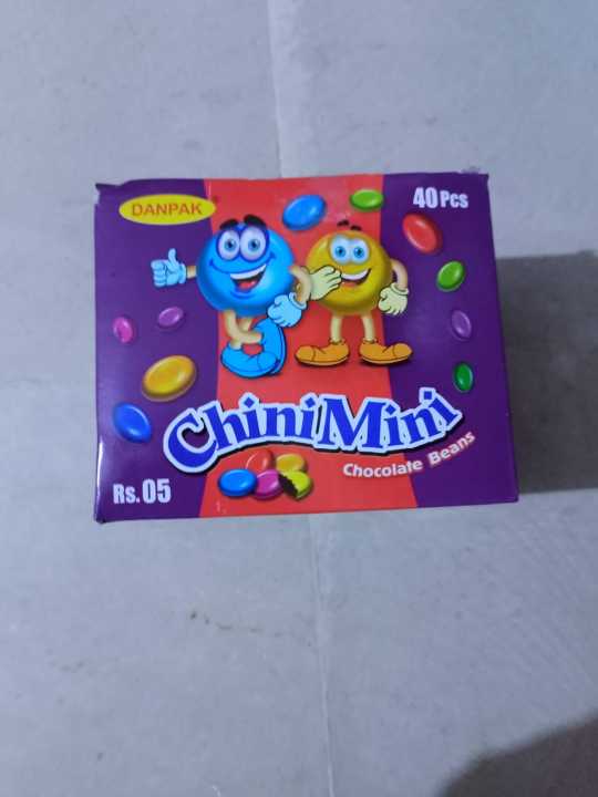 Chini Mini Chocolate Beans Box (PACK OF 40)
