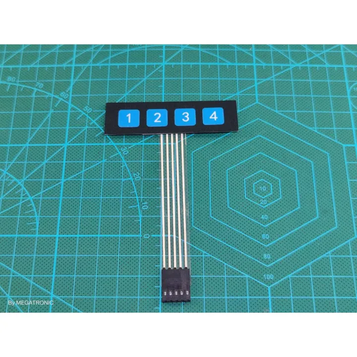 4 key switch Membrane Matrix KeyPad | Daraz.pk