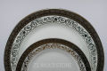 Ceramic plate with design, imported, dinner plates, home use, office use and gifts. 