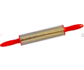 Steel Roti Maker Samosa Pati Maker Roller Rolling Pin With Plastic Handle Smooth Non-Stick Use Dough Roller For Various Kitchen Cooking And Baking Purposes. 