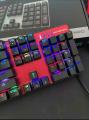Motospeed CK104 RGB LED Backlit Wired red switch Mechanical Gaming Keyboard, 104 Keys Hot-Swap Mechanical Keyboard RGB colors. 