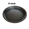 6 Inches Pizza Pan, Non-Stick Pizza Tray, Pizza Tray for Oven, Pizza Pans, Bakeware Sets for Home Restaurant Kitchen, Dishwasher Safe. 