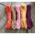 10 Meters Soft Rope for Bracelet, Laces, Trousers, 5mm Multi-stand Cores Cord Lanyard Outdoor Tools. 