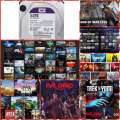 Hard Drive Full Games 2021,2022 Mix Brand (500,1tb,2tb,4tb,6tb,8tb). 