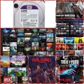 Hard Drive Full Games 2021,2022 Mix Brand (500,1tb,2tb,4tb,6tb,8tb). 