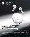 soundpeats air 5 wireless bluetooth earbuds with touch sensor control tws rapid charging case led display high quality sound bass boosted noise cancelling sweatproof stereo audio. 