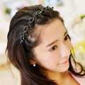 Headband Double Layer Twist Plait Headband Hair Tools Bangs Hairstyle Hairpin Multi-Layer Hollow Woven. 