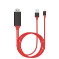1080P 2M 8 Pin to HDMI TV AV Adapter Cable for iPhone 5 6 6S 7 7 Plus iphone. 