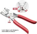 Metal Tich Button Clipper - Press Plier 9.5mm - Abaya Ring Metal Buttons Presser Machine Fastener Snap Buttons Kit - Tich Button Tool Kit. 