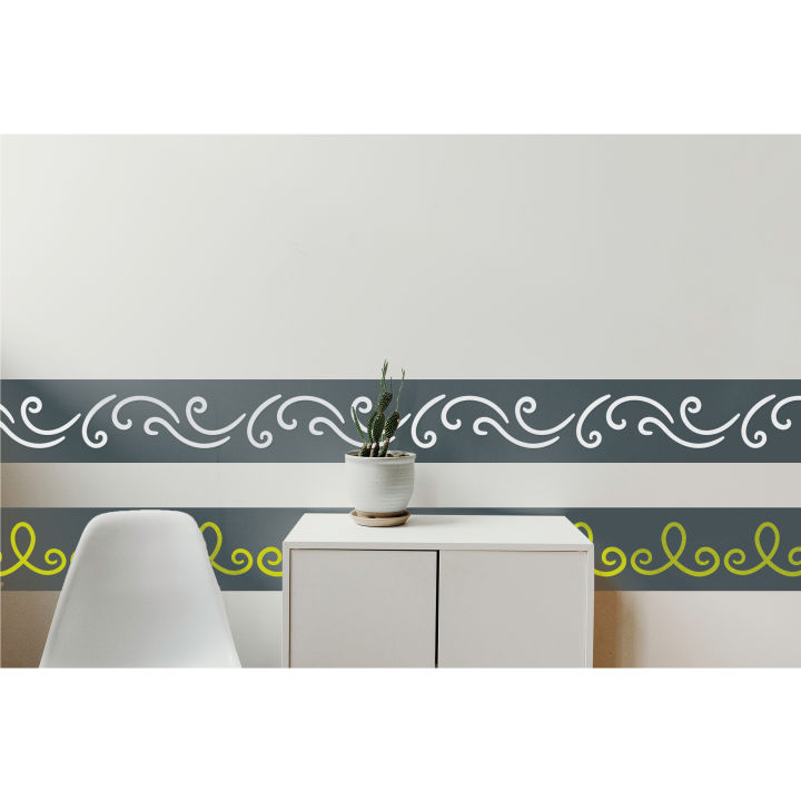 Flower%20Border%20Stencil%20for%20Wall%20and%20Craft%20Projects,%20Embossing%20and%20Stamping%20Design%20-%20Image%208