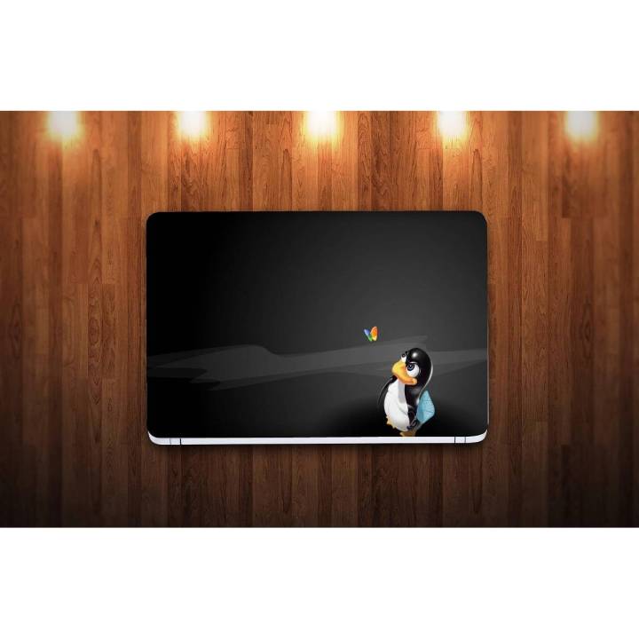 Linux and Windows  laptop Skin Sticker Cover Art Decal Protector