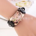 AliExpress/Ebay Fashion Vintage Style Women's Watch Brand Quartz Watch Genuine Leather Ladies Watch. 