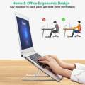 Adjustable Laptop Stand Ergonomic Desktop. 