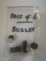 Pack of 6 - Piezo Active Buzzer 3V To 12V Magnetic Long Continous Beep Tone Alarm Ringer 5V 12V for DIY BreadBoard Arduino. 