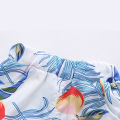 Elegantstunning Boys Short Sleeves Shirt Suit Summer Beach Casual Tops Shorts Two-piece Set For 2-6 Years Old Kids. 