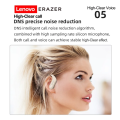 Lenovo ERAZER XT60 Pro Bluetooth 5.3 Earphones True Wireless Headphones Button Control Noise Reduction Earhooks Waterproof with Mic Headset. 