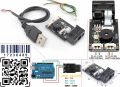 GROW GM65 1d 2D QR Barcode scanner USB UART Interface QR Code Reader MCU Arduino. 