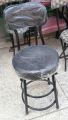 2 and 2.5 Ft Long Chair with Back Support Soft Seated Chair - Color Coated. 