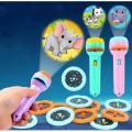 Hot Selling Projector Flashlight for Kids  Early Childhood Educational Toy Birthday Gift Projector Torch for kids Multicolor. 
