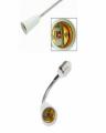 Bulb Holder Extension - White. 