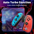 ECHTPower Joycon for Nintendo Switch, Controllers for Nintendo Switch/Lite/Switch OLED, Alternatives for Nintendo Switch Controllers, Wake Up, Programmable, 6-Axis Gyro, Adjustable Turbo/Vibration. 