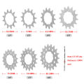MUQZI Single Speed Bike Freewheel Steel for Fixed Gear Bike 15T. 