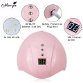 Monja Mini 5B 36W UV LED Nail Art Lamp UV Gel Nail Polish Curing Dryer Auto Sensor Timer Machine Manicure Tool. 