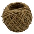 Jute Ribbon Roll - 25 Meter Length - Khaki Color. 