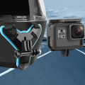 Gopro Helmet Chin Mount Sports Camera Support Go Pro Motorcycle Helmet Mount Moto for Gopro Hero 9 8 7 6 5 4 3 Action Camera. 