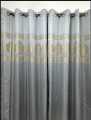 Top Border Design Export Quality Ready Made Curtain Pack of (1). 