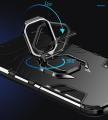 iCaseCover for OPPO A76 4G / OPPO A96 4G Hard Case Shockproof Car Magnetic Stand Holder Back Cover. 