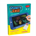 Luminous drawing board color box with color pencil children DIY Graffiti painting color writing board drawing board toys, Magic Sketch Drawing Pad Light Up LED Glow Board Draw (Multi-Color). 