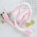 Bunny Ears Headband Moving Cute Warm Plush Airbag Rabbit Funny Gift Movable. 