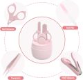 Baby Nail Clippers | Nail Scissors | Nail Clippers | Infant Nail Scissors Baby Kids Manicure Set Nail File Clippers 4 Pcs Set. 