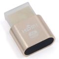 VGA Virtual Display Adapter HDMI DDC EDID Dummy Plug Headless Ghost Display Emulator Lock plate 1920x1080 New generation@60Hz. 