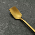 Trendiq Medicine Spoon Portable Square Head Stainless Steel Kitchen Soup Scoop for Cooking. 