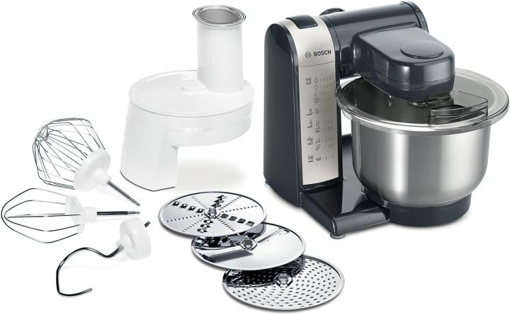 Bosch MUM48A1 Plastic Food Processor 3.9 Litres Black