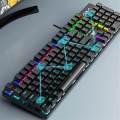 AULA S2022 MECHANICAL KEYBOARD BLUE SWITCHES RGB MULTIPLE LIGHTS HIGH QUALITY PROFESSIONAL GAMING KEYBOARD. 