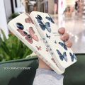 Red Blue Butterfly Phone Case For Xiaomi Mi 14 13 13T 12 11 Ultra 10 12T 11T 10T Pro Lite Poco F4 X4 M4 F3 X3 M3 Pro 5G GT. 