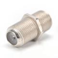 Aluminium Alloy Joiner Barrels Connector F Plug Coupler Adapter Coax Cable. 