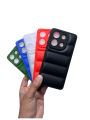 Redmi Note 13 (4G) Beatiful Puffer Case Down Jacket Soft Tpu Shockproof Protection Phone Case Mobile Cover. 