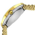 Men’s Analog Metal Dress Golden Watch for Men Stainless Steel Water Resistant Wrist Watch for Boys. 