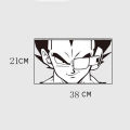 Cartoon Vegeta Dragon Ball Decal Indoor Air Conditioner Self Adhesive Sticker. 