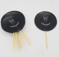 BLACK PANTHER CUPCAKE TOPPERS PACK OF 10 CUPCAKE TOPPERS. 