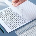 Transparent Calligraphy Stencil And Ruler Writing Tool Template Writing Straight Line Clear Ruler Geometry Template Address Enve. 