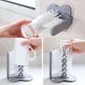 Suction Wall Lazy Cup Brush Glass Cleaning Brush Kitchen 360 Rotating. 
