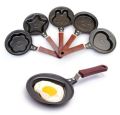 Techmanistan Random Design Omelet Designer Mini Egg Pan, Mini Poele, Mini Cute Shapes Fry Pan For Eggs, Egg Mould Pan, Non-Stick Pancake Mold. 